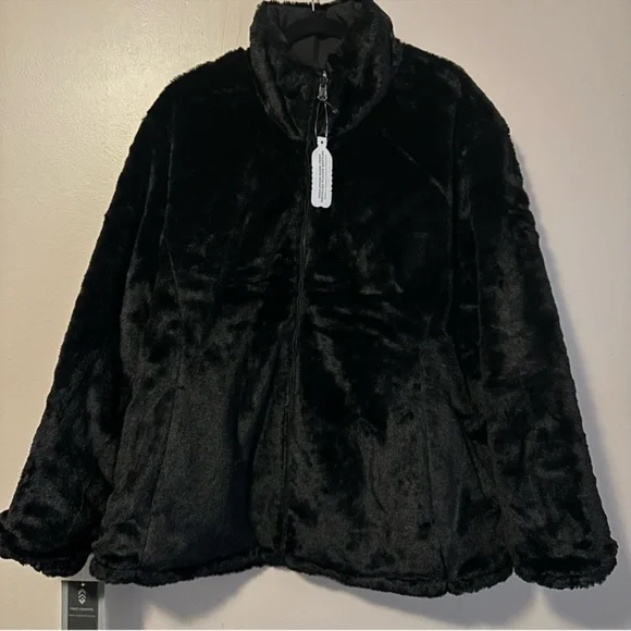 FREE COUNTRY QUILTED BLACK LIGHT
REVERSIBLE ZIP UP JACKET SIZE 2X FINAL $44 - Picture 7 of 10